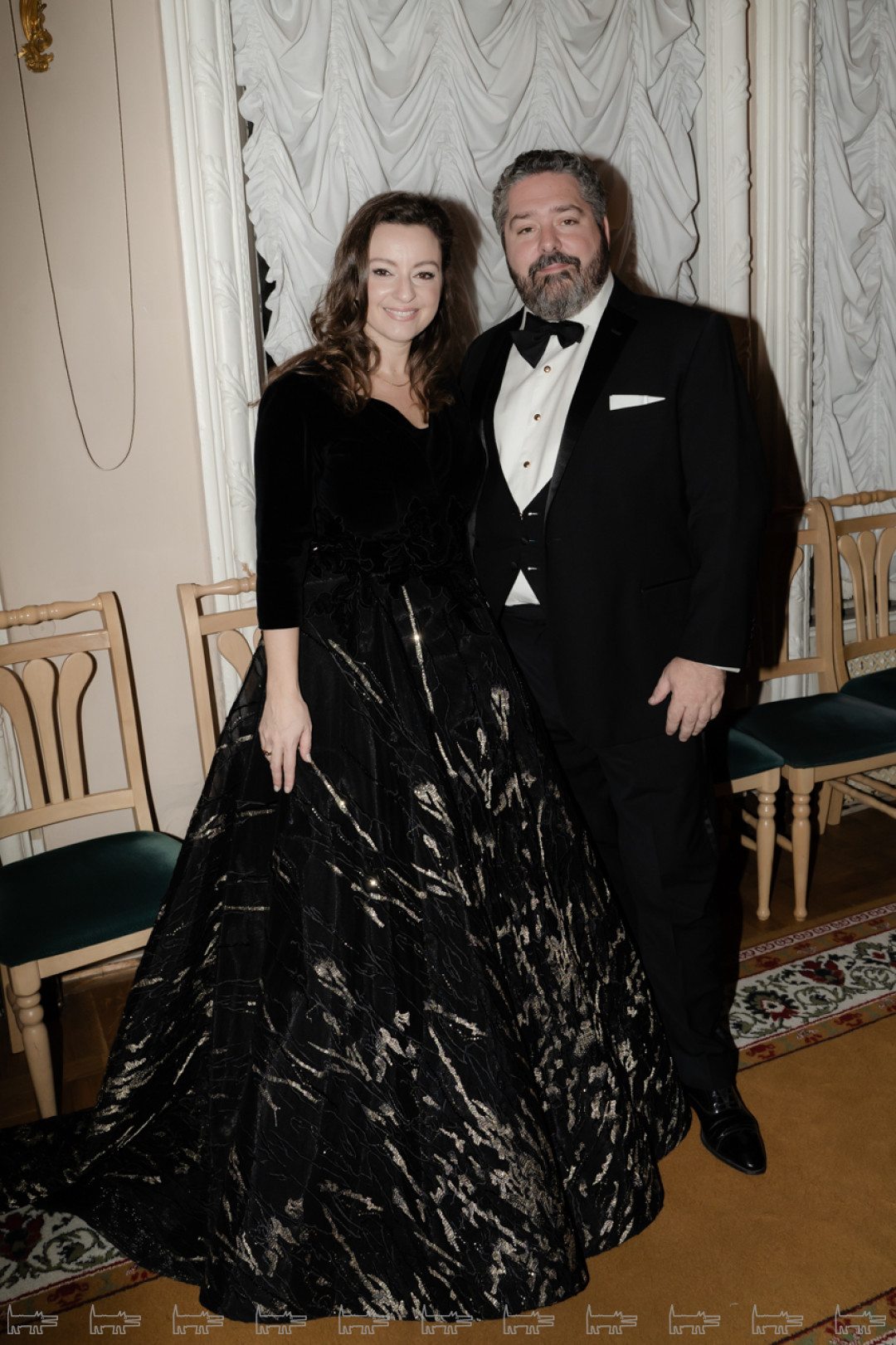 Великий Князь Георгий Романов и его невеста Ребекка Беттарини