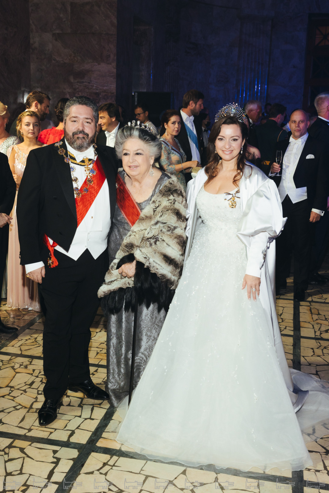 Георгий Романов, Елена Керби (сводная сестра Марии Владимировны), Виктория Беттарини