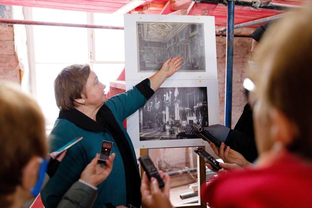 Заместитель директора ГМЗ «Царское Село» по реставрации Наталья Кудрявцева