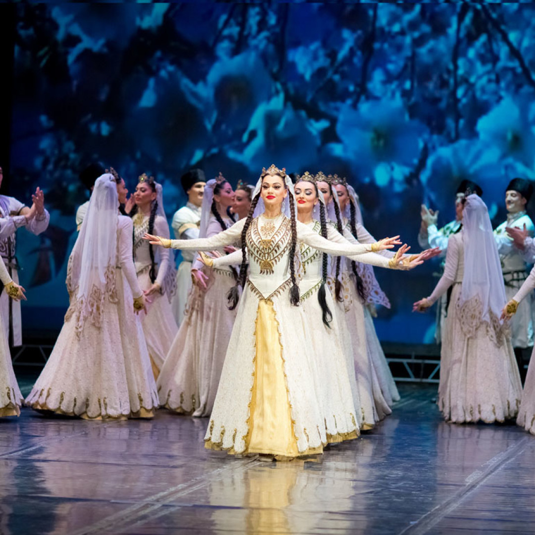Академический заслуженный ансамбль танца Дагестана «Лезгинка».
