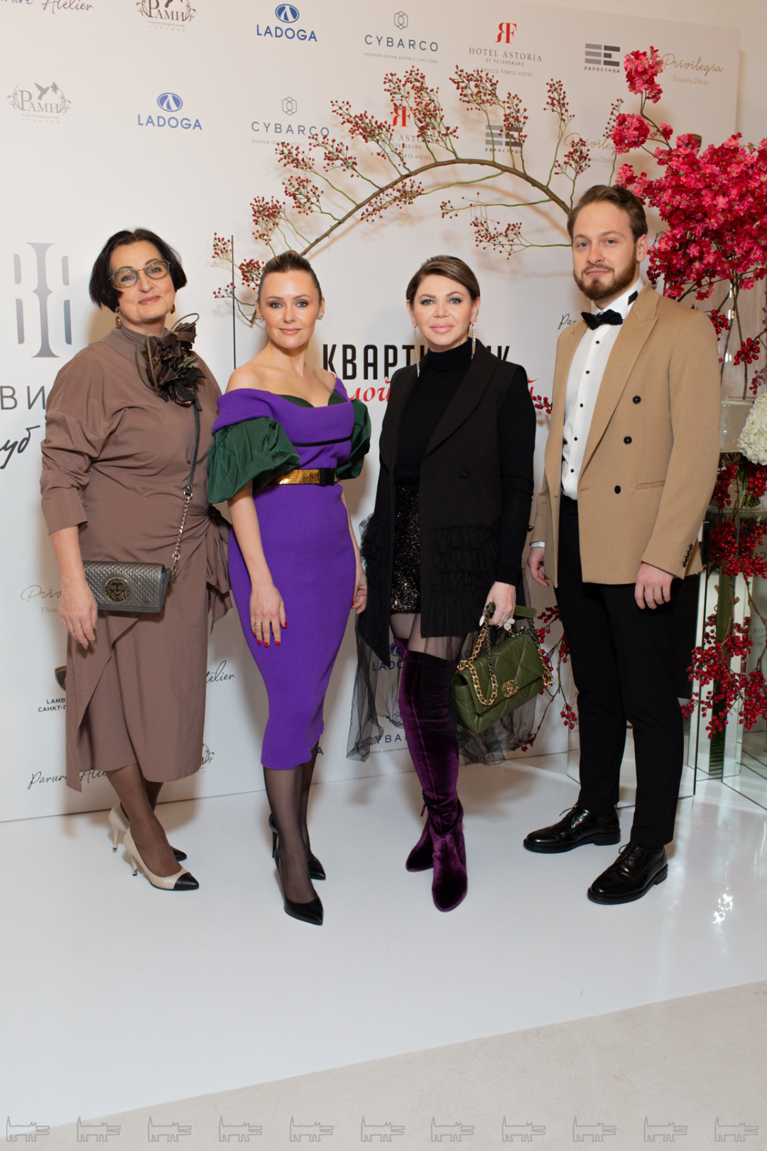 Партнеры вечера - многопрофильная клиника «РАМИ». Ирина Ашкинадзе, Татьяна Демидова, Галина Резник, Хазрит Кардов