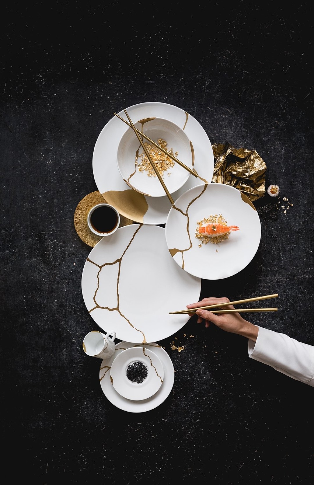 BERNARDAUD, набор Kintsugi, ДЛТ, купить онлайн, 48 450 руб.