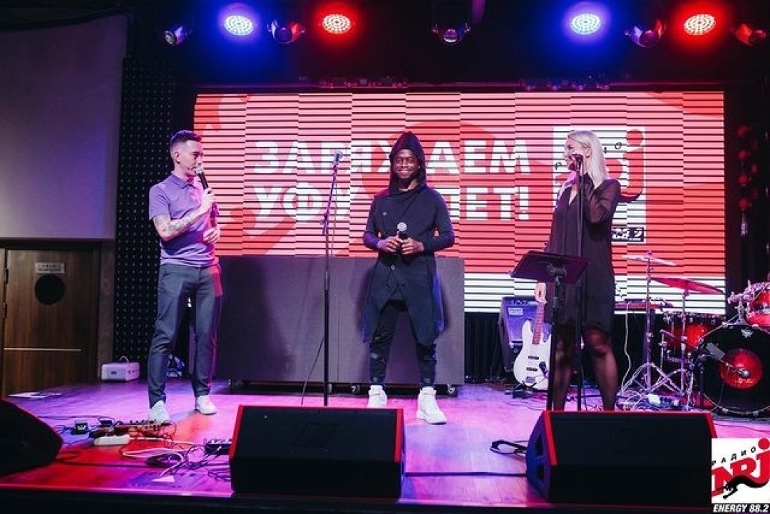 Данила Фиш на дне рождения радио Energy