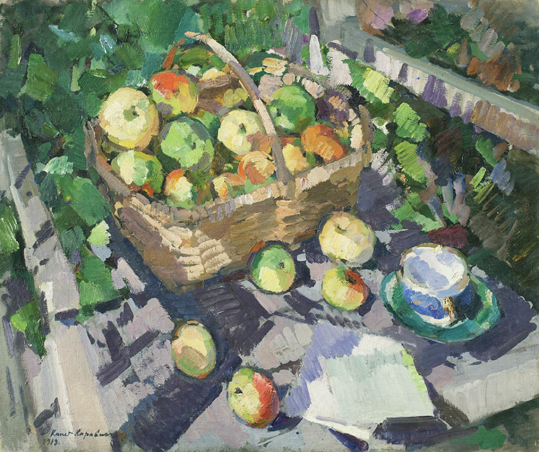 Константин Коровин. Яблочный спас, 1919 год. Частное собрание