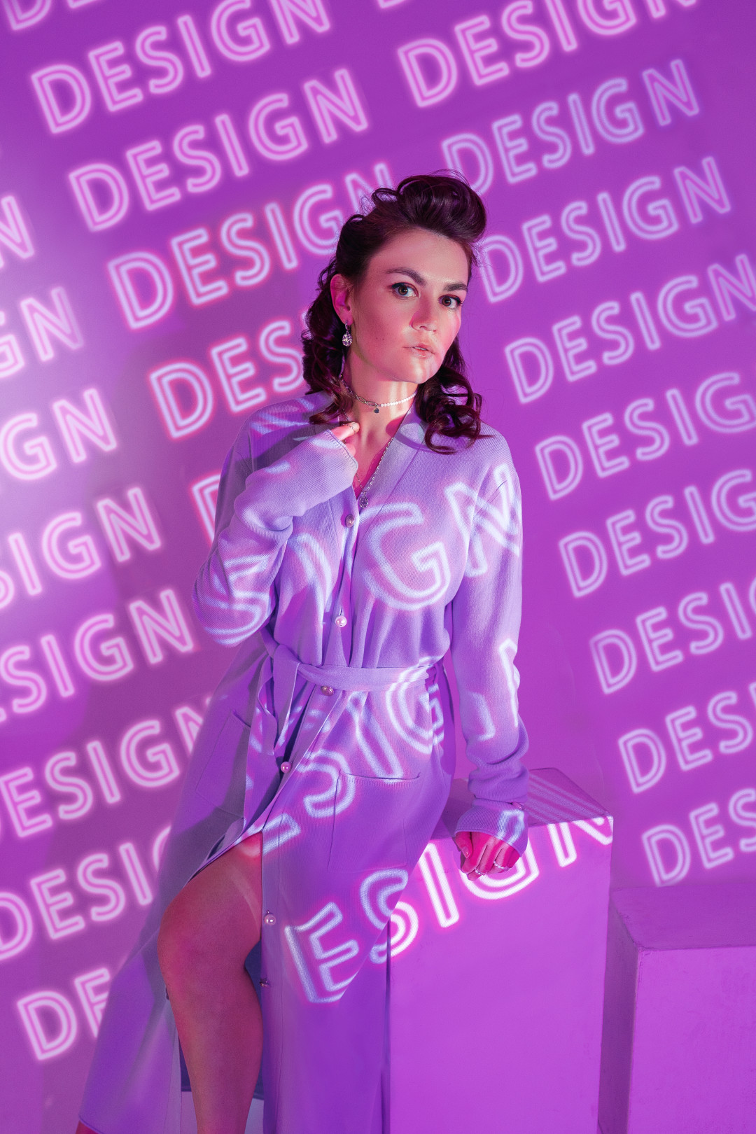 Платье Tak.Ori, Smart Fashion Boutique Серьги, чокер, бусы, браслеты, кольца Trendsetter