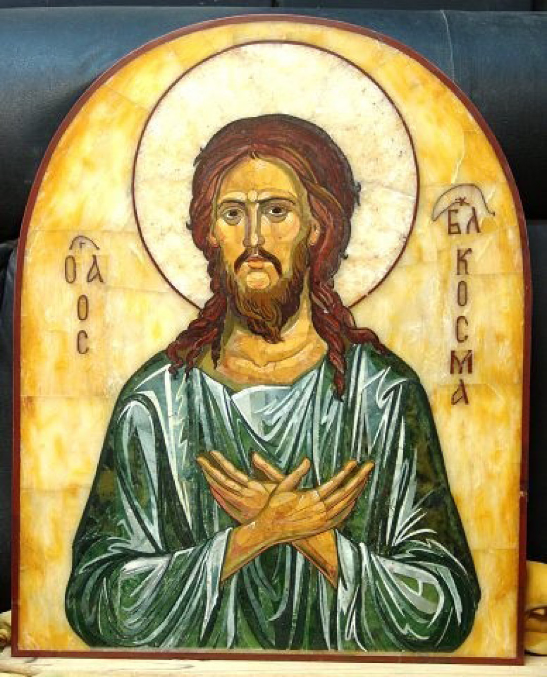 Панно «Икона Косма Верхотурский»