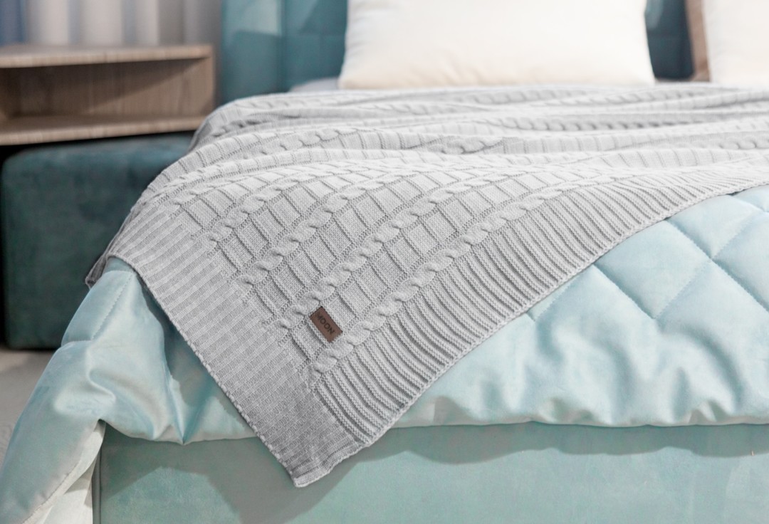 Плед «Косы», Moon. 3 600 р