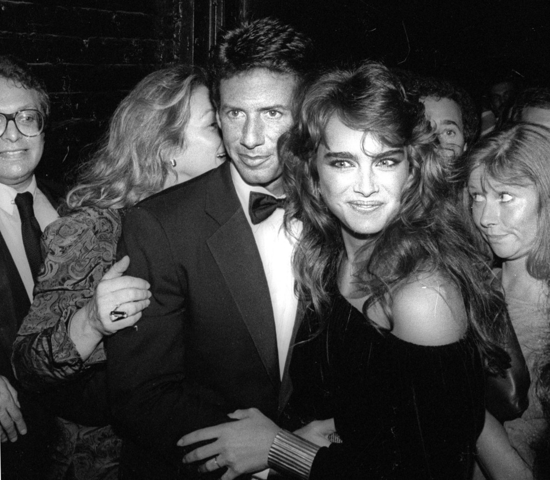 Кельвин Кляйн и Брук Шилдс в Studio 54, 1981 год