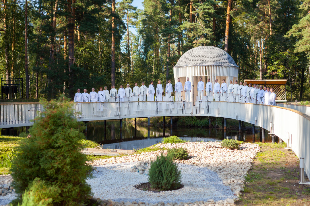 Аудиопространственный перформанс «Триоратория» - коллаборация композиторов, архитекторов и исполнителей – от средневековья до современности