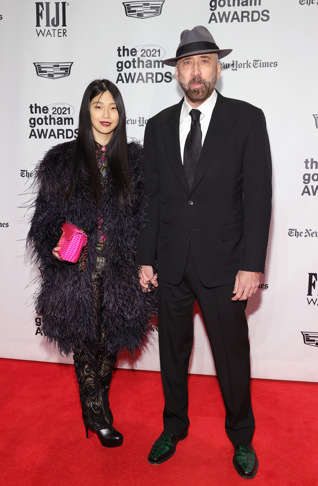 Николас Кейдж с женой