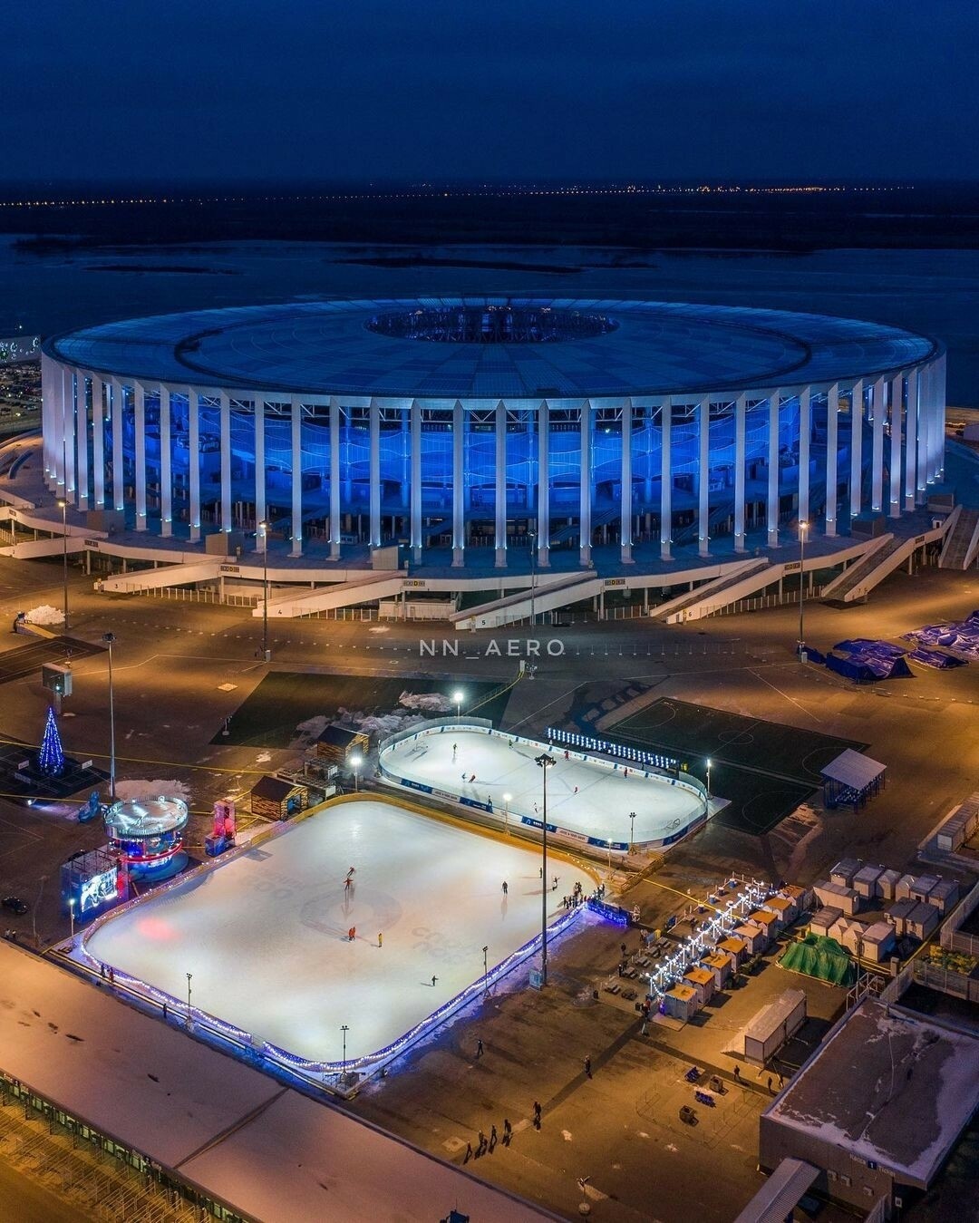 Этой зимой в Нижнем Новгороде зальют 68 катков. Рассказываем, где можно  будет покататься на коньках | Sobaka.ru