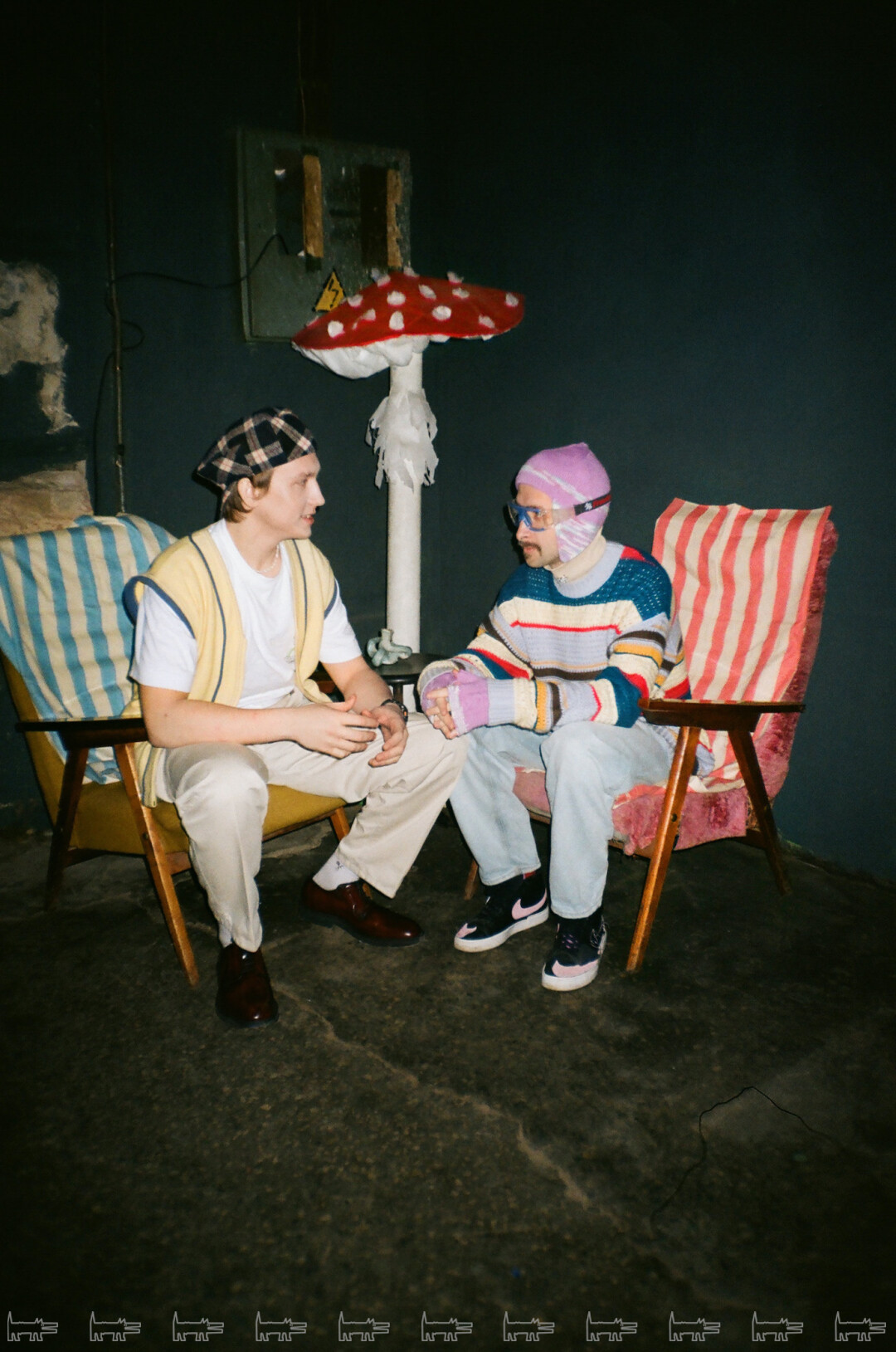 Управляющий Ян Мазин и основатель бренда SWO Артем Брюхов