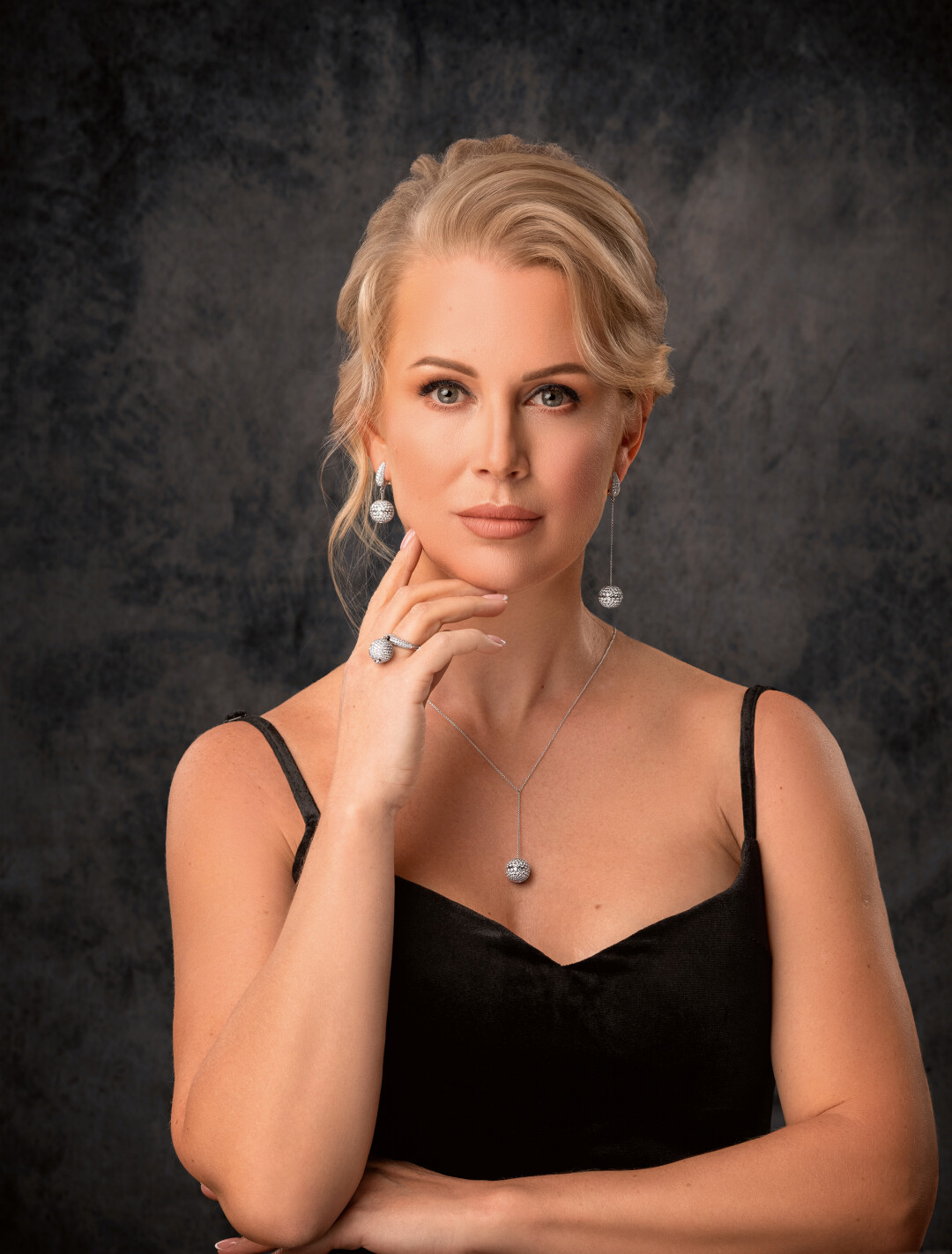 Сет с бриллиантами Jazz Age (все — CHAMOVSKIKH)