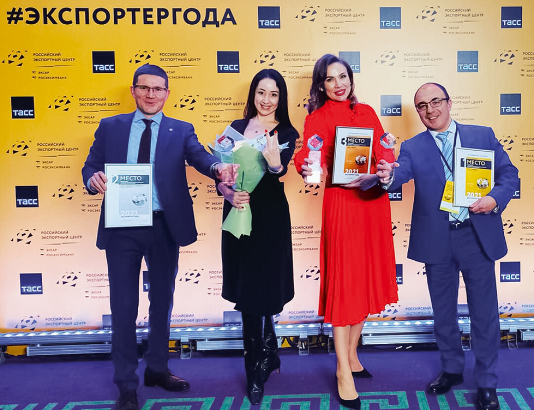 Награждение победителей окружного этапа Всероссийского конкурса «Экспортер года 2021», Казань