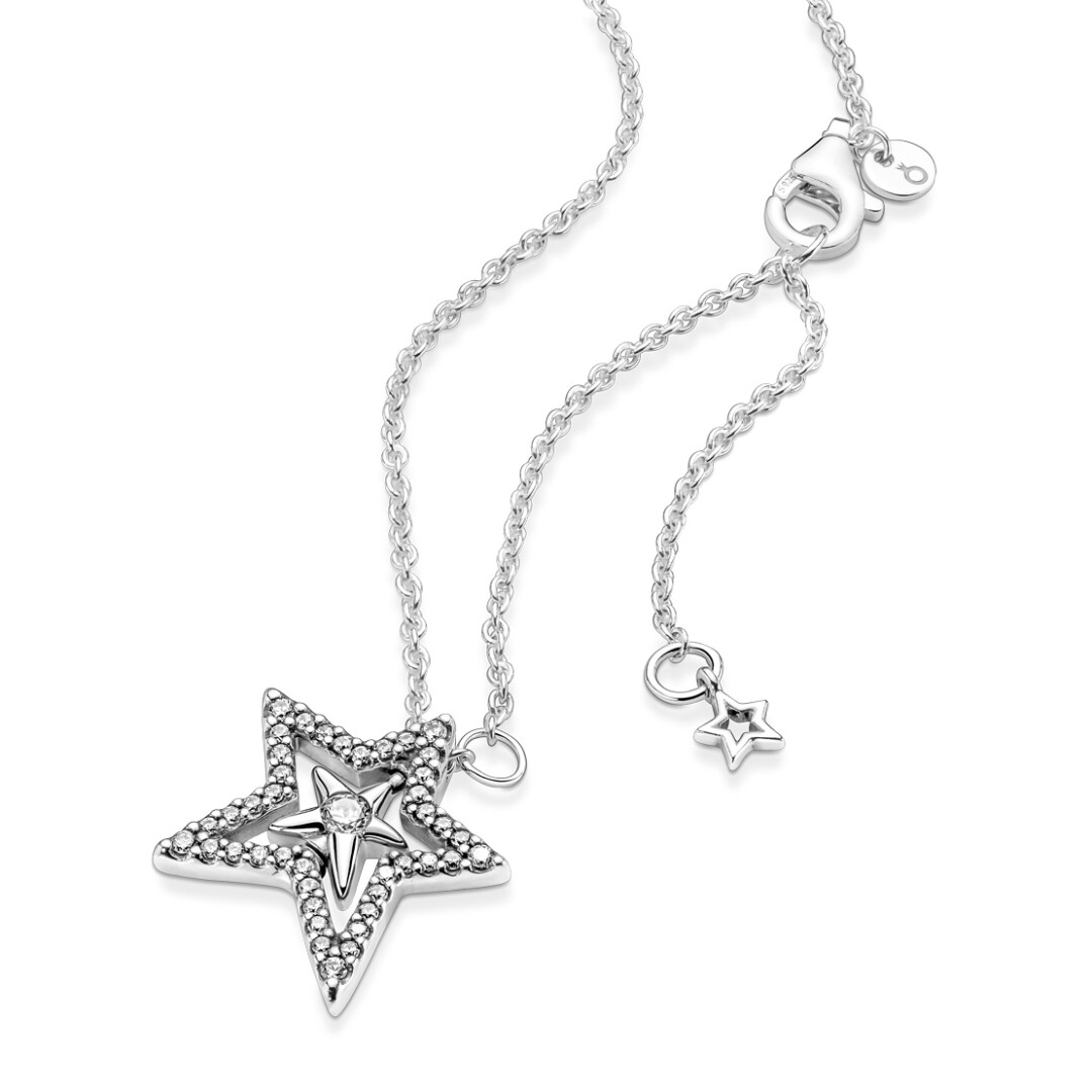 Колье Pavé Asymmetric Star