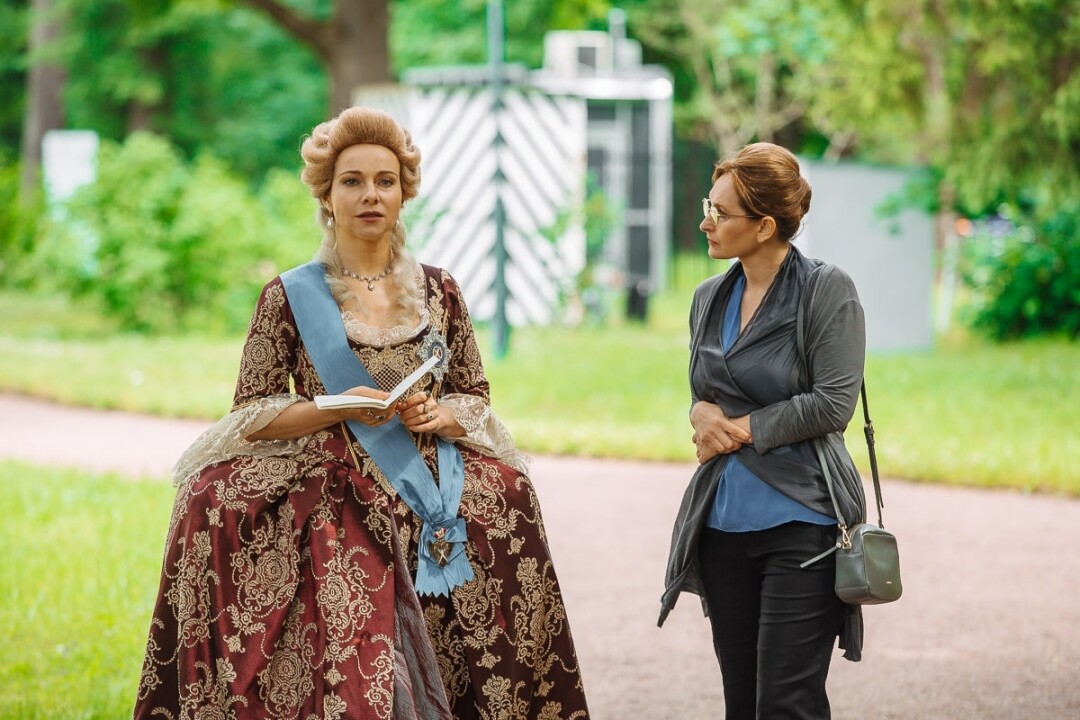 Съемки фильма «Китайский дворец. Наследие императрицы»