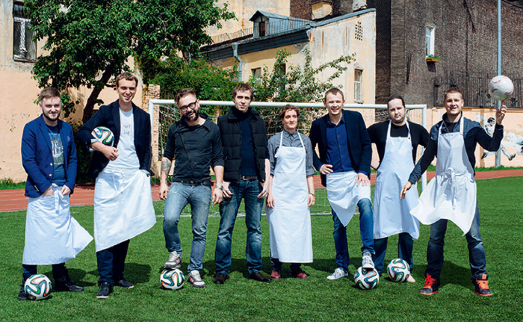 Иван Березуцкий, Сергей Фокин, Евгений Викентьев. Сергей Фокин, Иван Березуцкий, Евгений Викентьев, Игорь Гришечкин, Олеся Дробот, Дмитрий Блинов, Леонид Иванов, Александр Белькович 2014 год