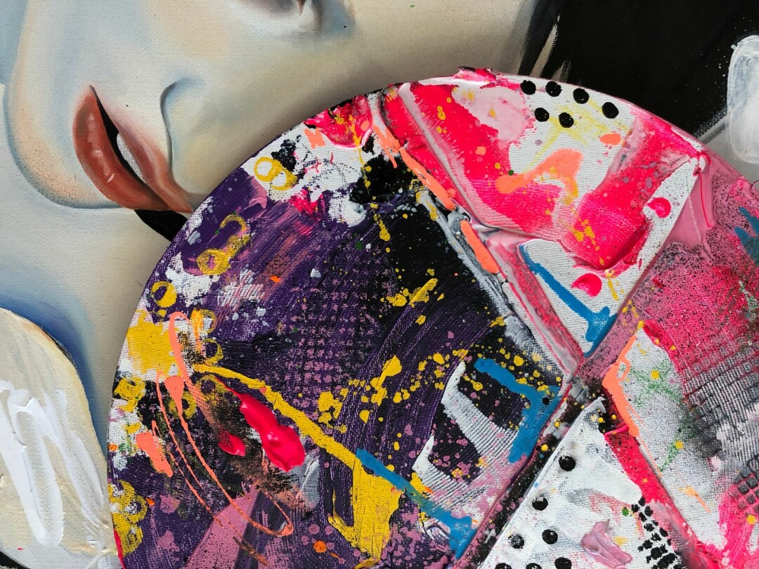 Фрагменты работ, представленных на выставке