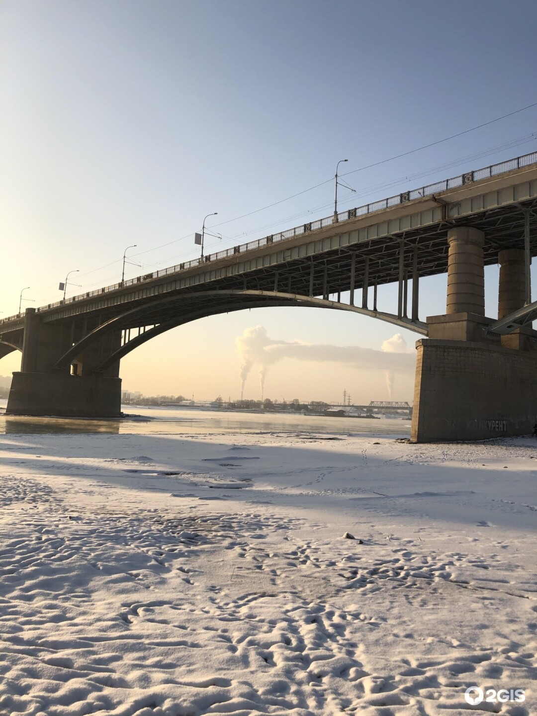 октябрьский мост в новосибирске