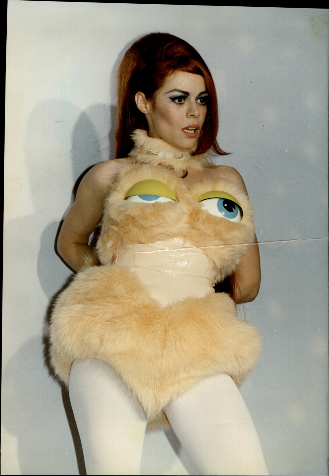 Меховое бикини Mugler, 1991 год