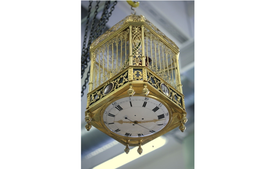 «Часы-клетка с птицей». Пьер Жаке-Дро (Швейцария, Невшатель.1780-е гг.). Коллекция Государственного Эрмитажа