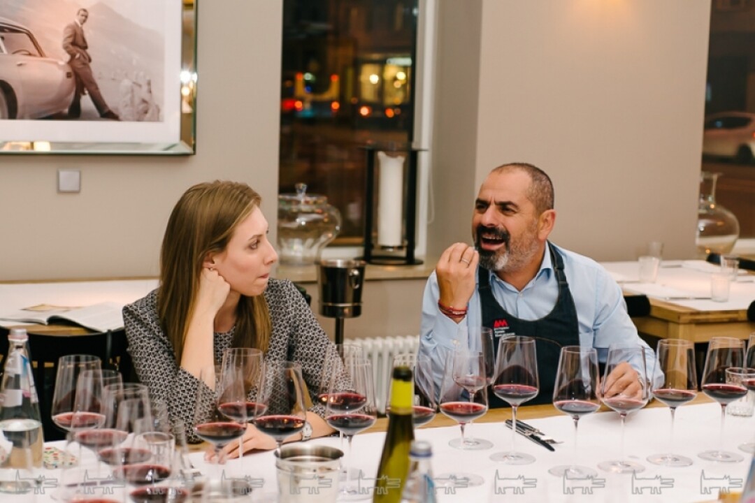 Арам Мнацаканов. Арам Мнацаканов на дегустации русского вина (ноябрь 2014)