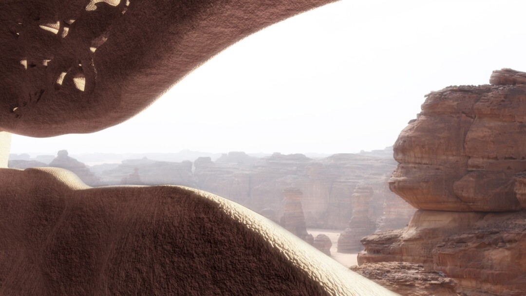 Sharaan by Jean Nouvel должен быть завершен к 2024 году. Он будет включать 40 номеров и три виллы