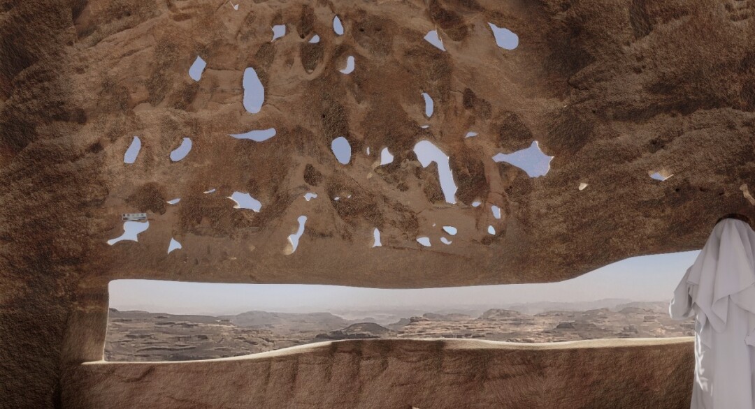 Нувель предложил «новую типологию архитектуры», которая встраивается в ландашфт, не соревнуясь с ним