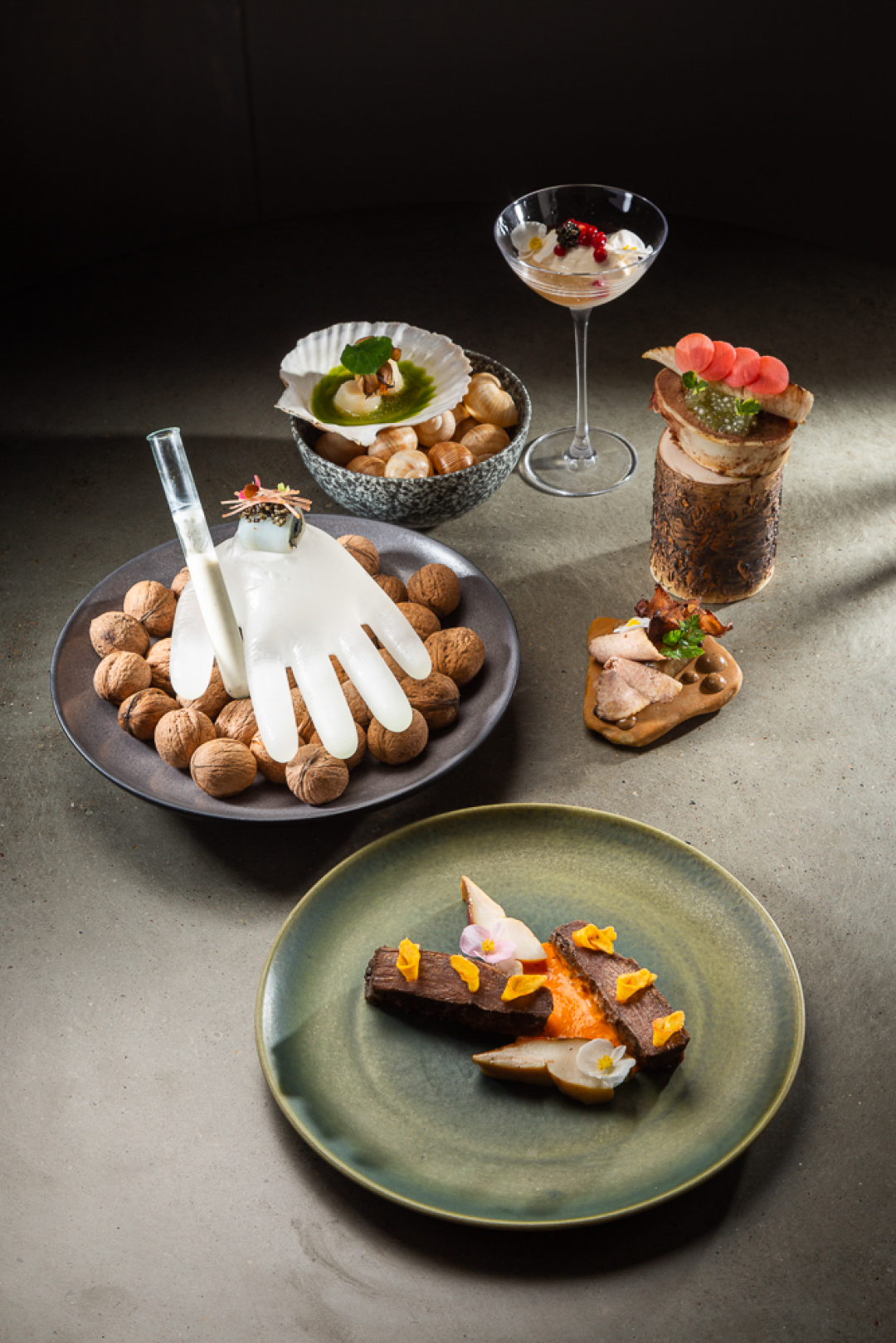 Сет в необистро «Тени» Фото предоставленно пресс-службой ресторана