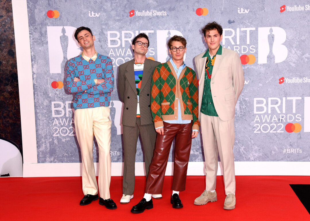 Группа Glass Animals в Gucci