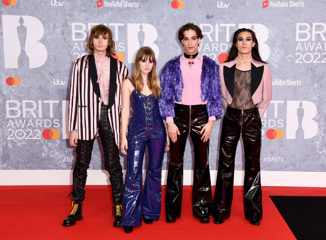 Группа Maneskin в Gucci