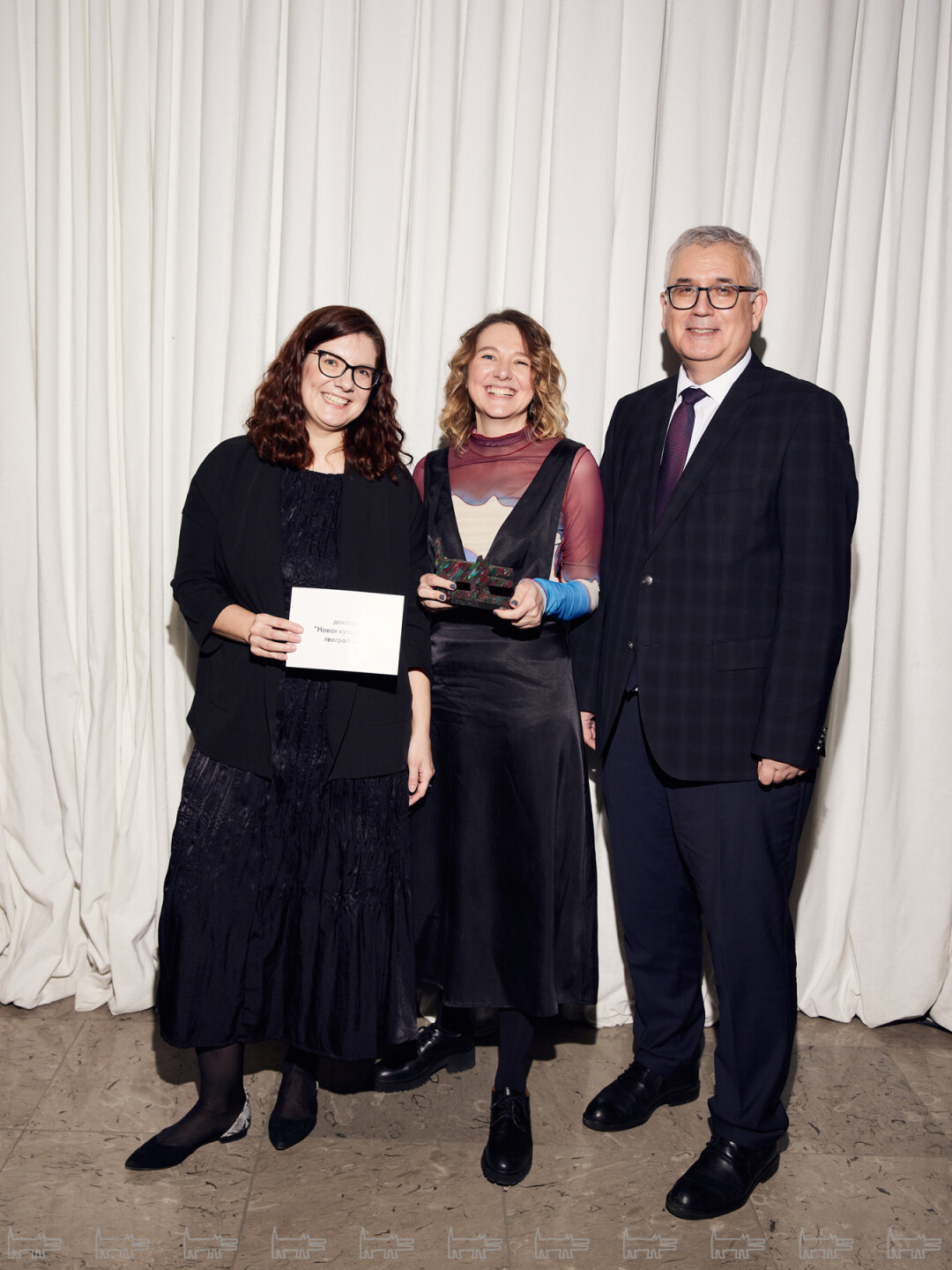 Наталья Хвоенкова (и.о. руководителя Северо-Западного филиала ГЦСИ), Екатерина Холоднова (замдиректора Фонда поддержки инноваций и молодежных