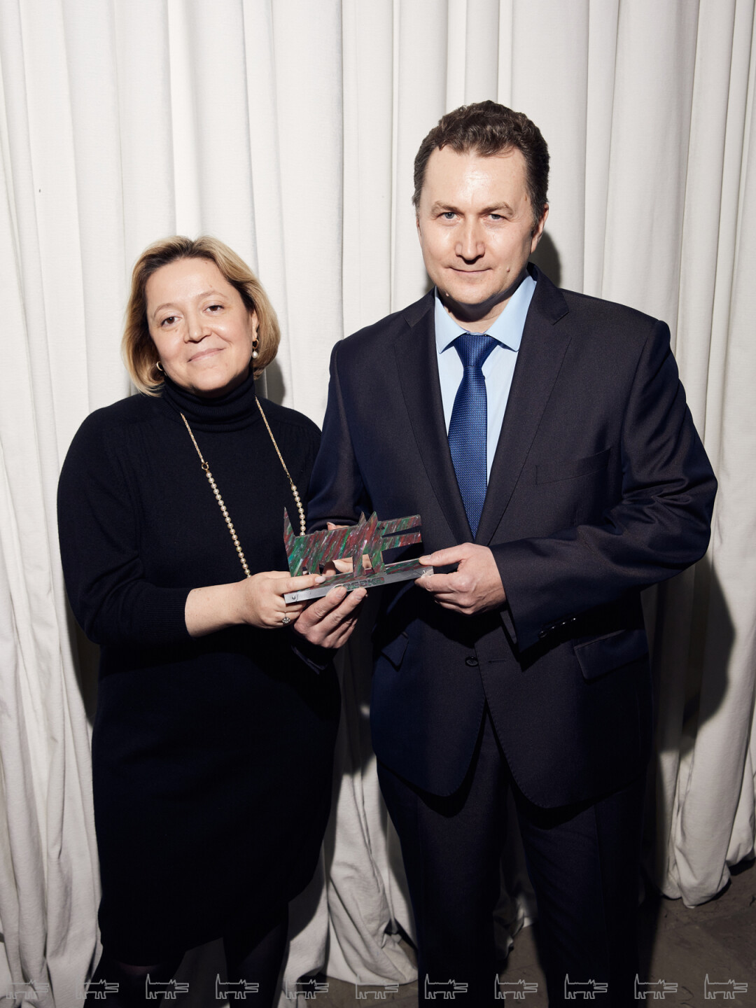 Татьяна Сясина (хранитель Китайского дворца), Андрей Лузянин (заведующий филиалом «Ораниенбаум»)