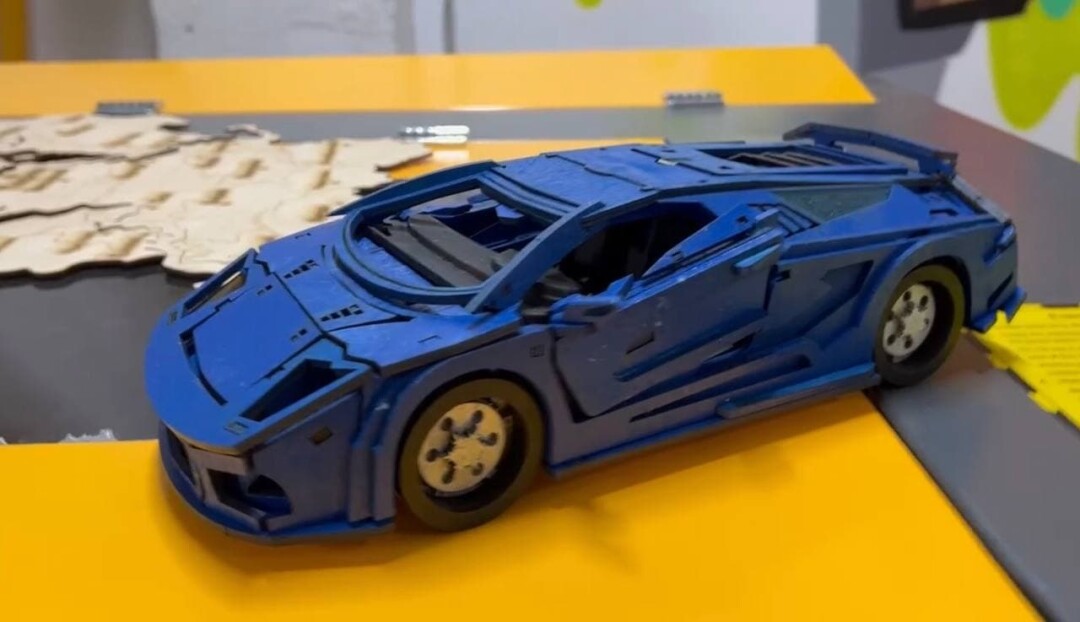 Автомобиль Ламборджини, 2 000 ₽ В разобранном виде с инструкцией для сборки, 1 500 ₽