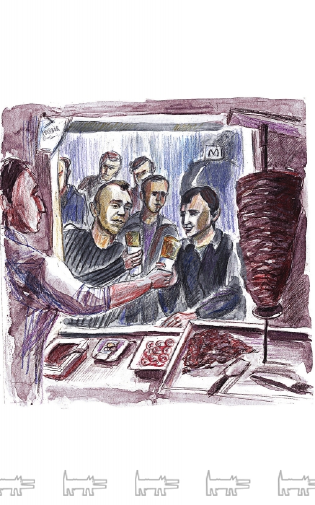 Лидер группы "Ленинград" рассказал нам, как лихие девяностые подарили нам кооперативные кафе, доставку еды в пластиковых контейнерах и сам его