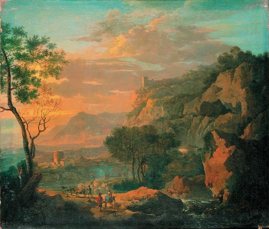 Ж-479 Мушерон Исаак Скалистый пейзаж