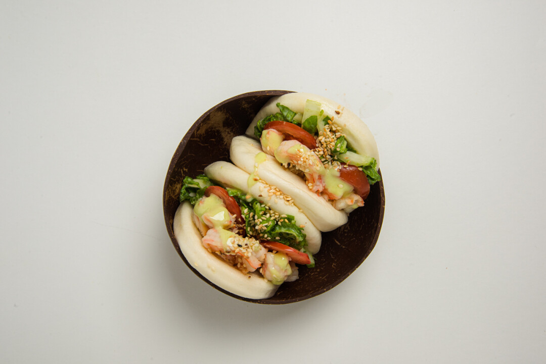 Бао с креветкой