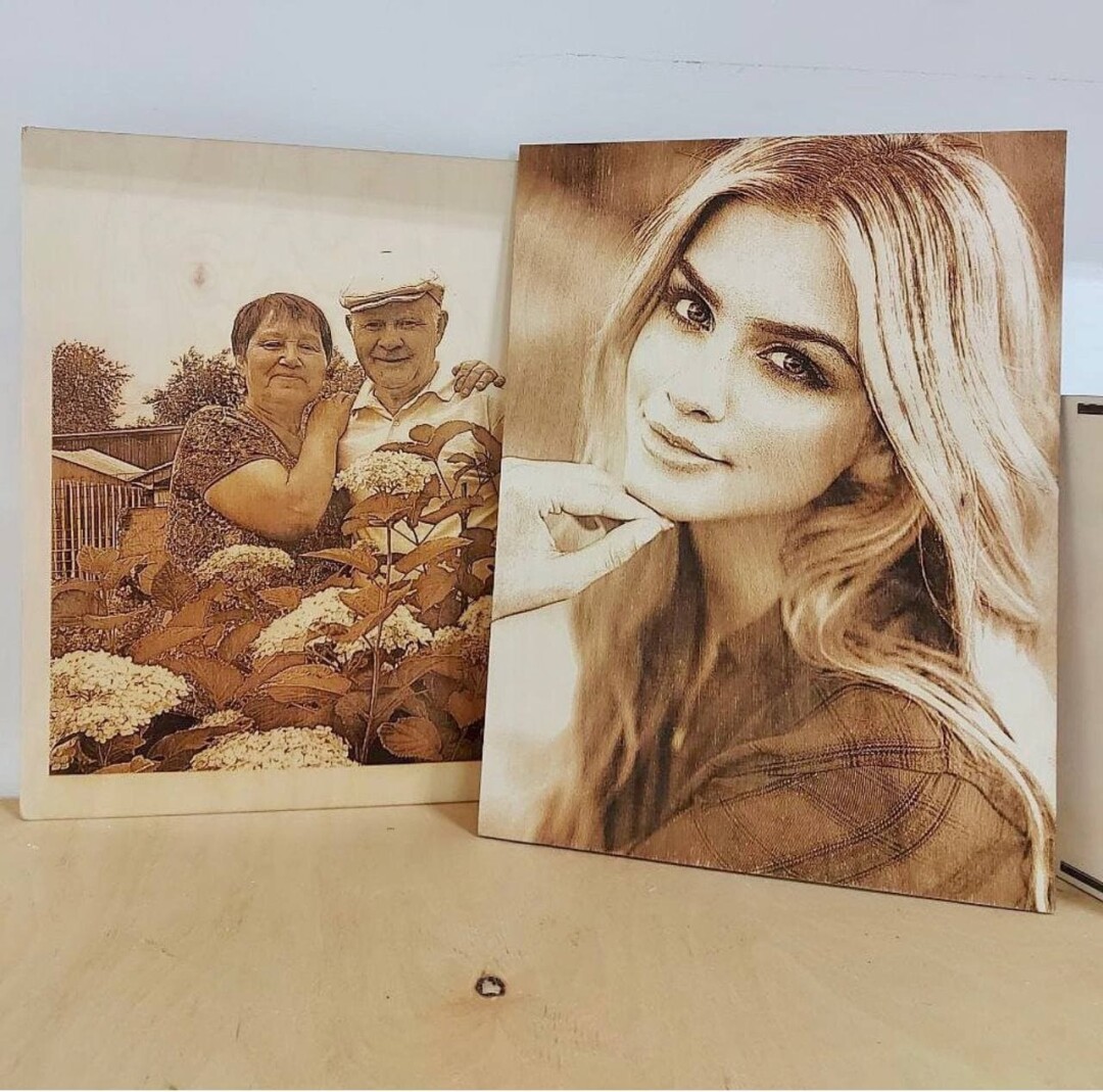 Выгравированная картина по вашей фотографии (размер А4), 1 870₽