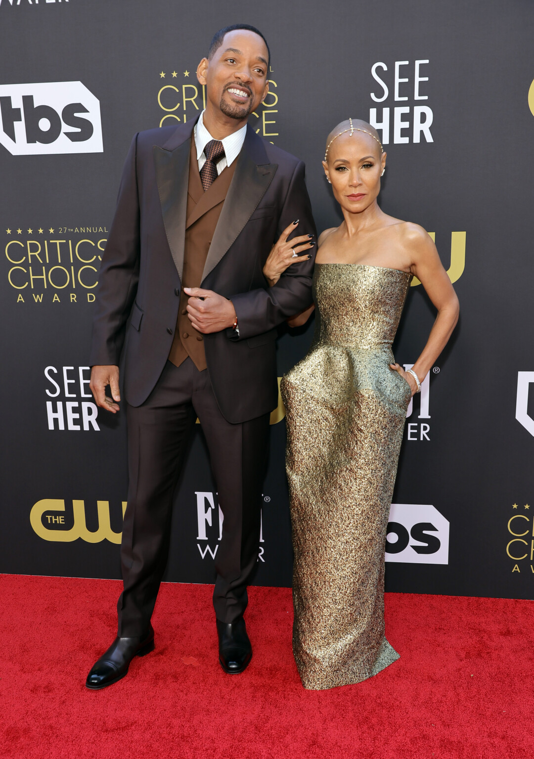 Уилл Смит в Dolce & Gabbana и Джада Пинкетт-Смит