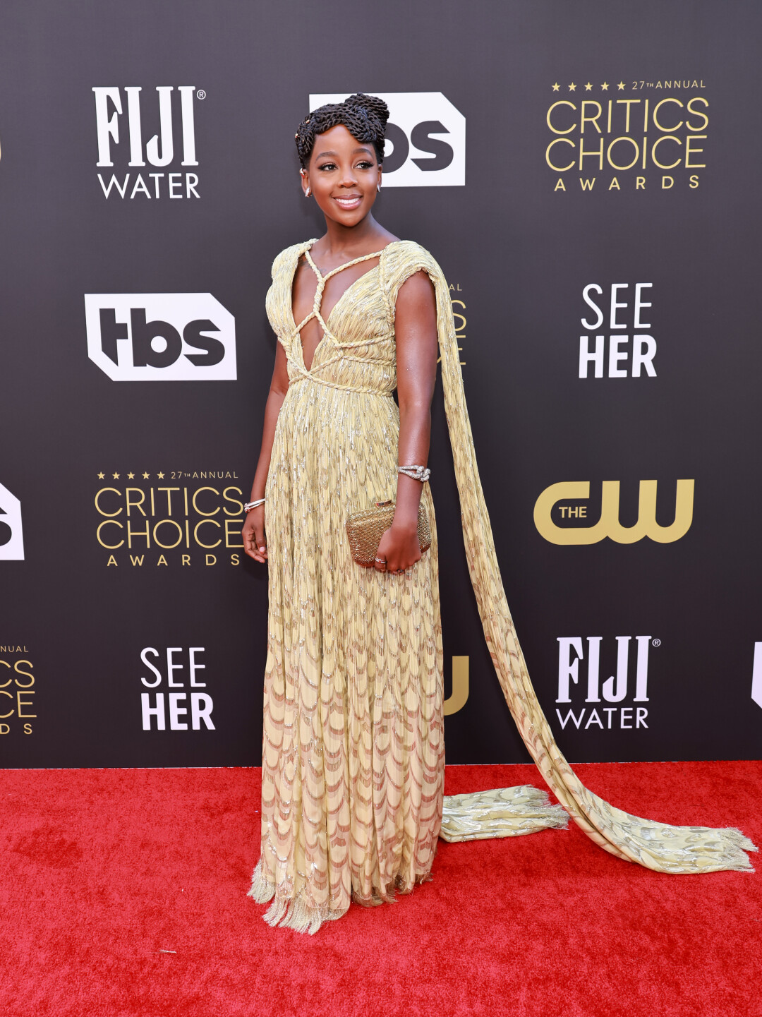 Сусо Мбеду в Dior и украшениях Pomellato