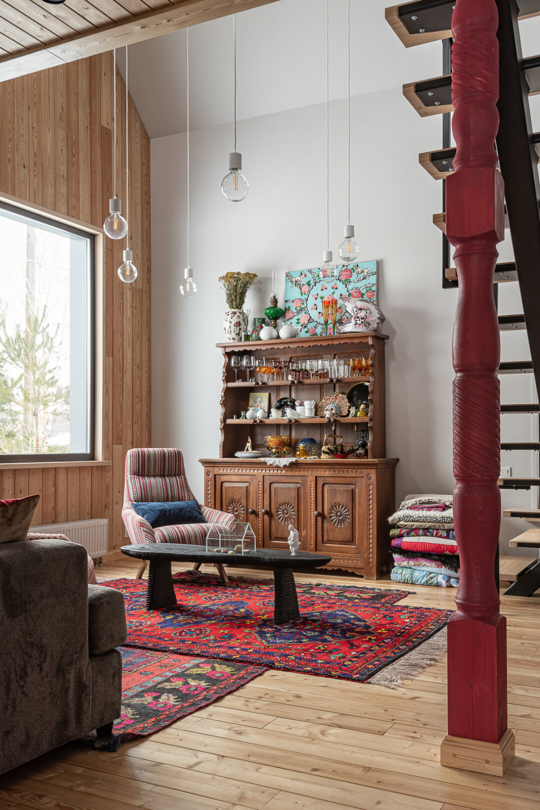 Дача в Таптыково, гостиная