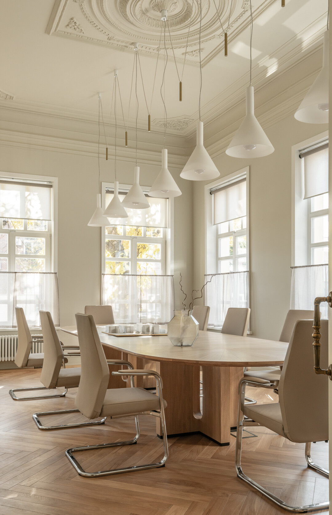 Интерьер офиса в дореволюционном особняке в центре Уфы