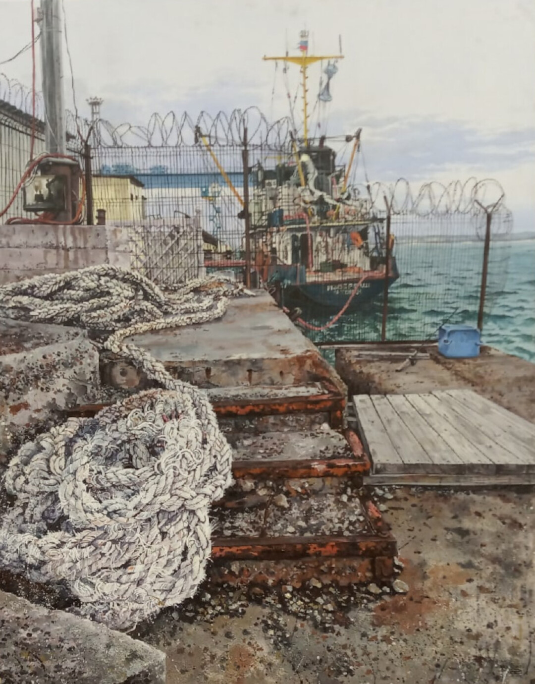 Ирина Шельменко. «Морской порт. Анапа». 2022