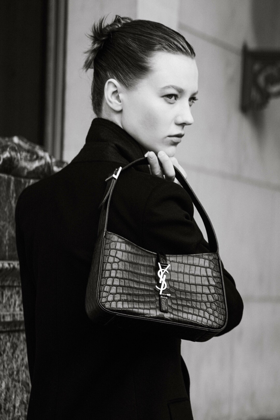 Жакет и сумка Saint Laurent