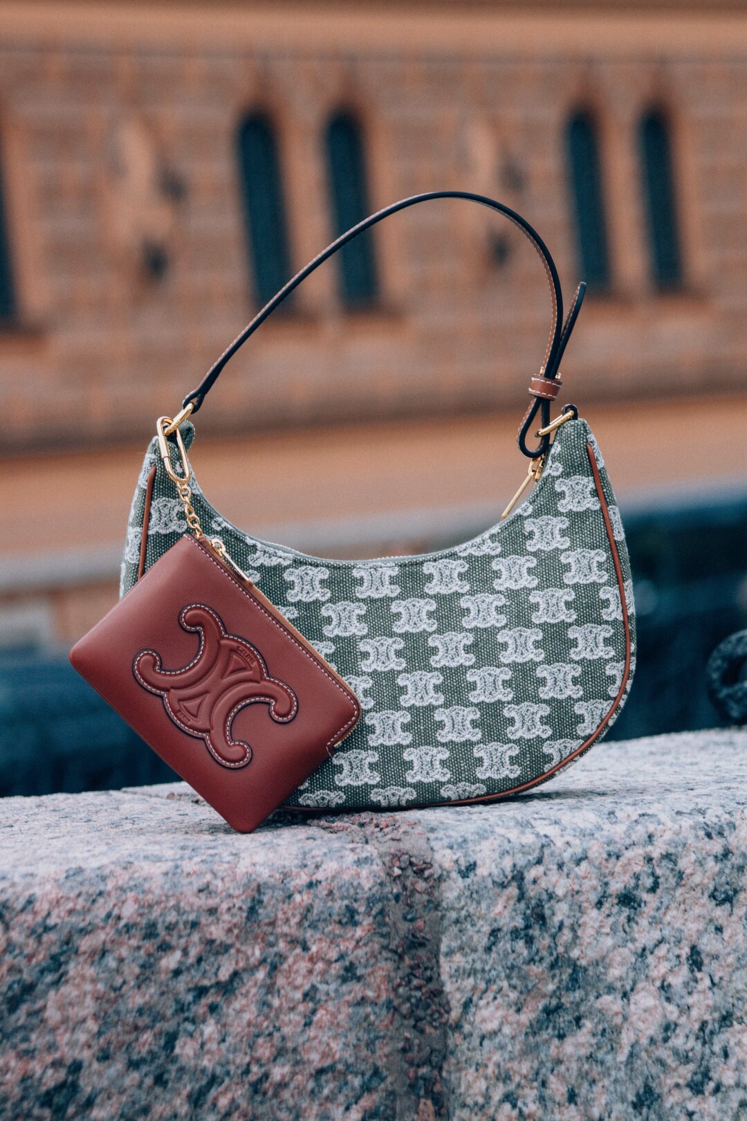 Сумка и футляр для ключей Celine