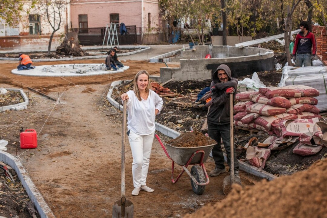 Архитектор Ольга Жуйкова.