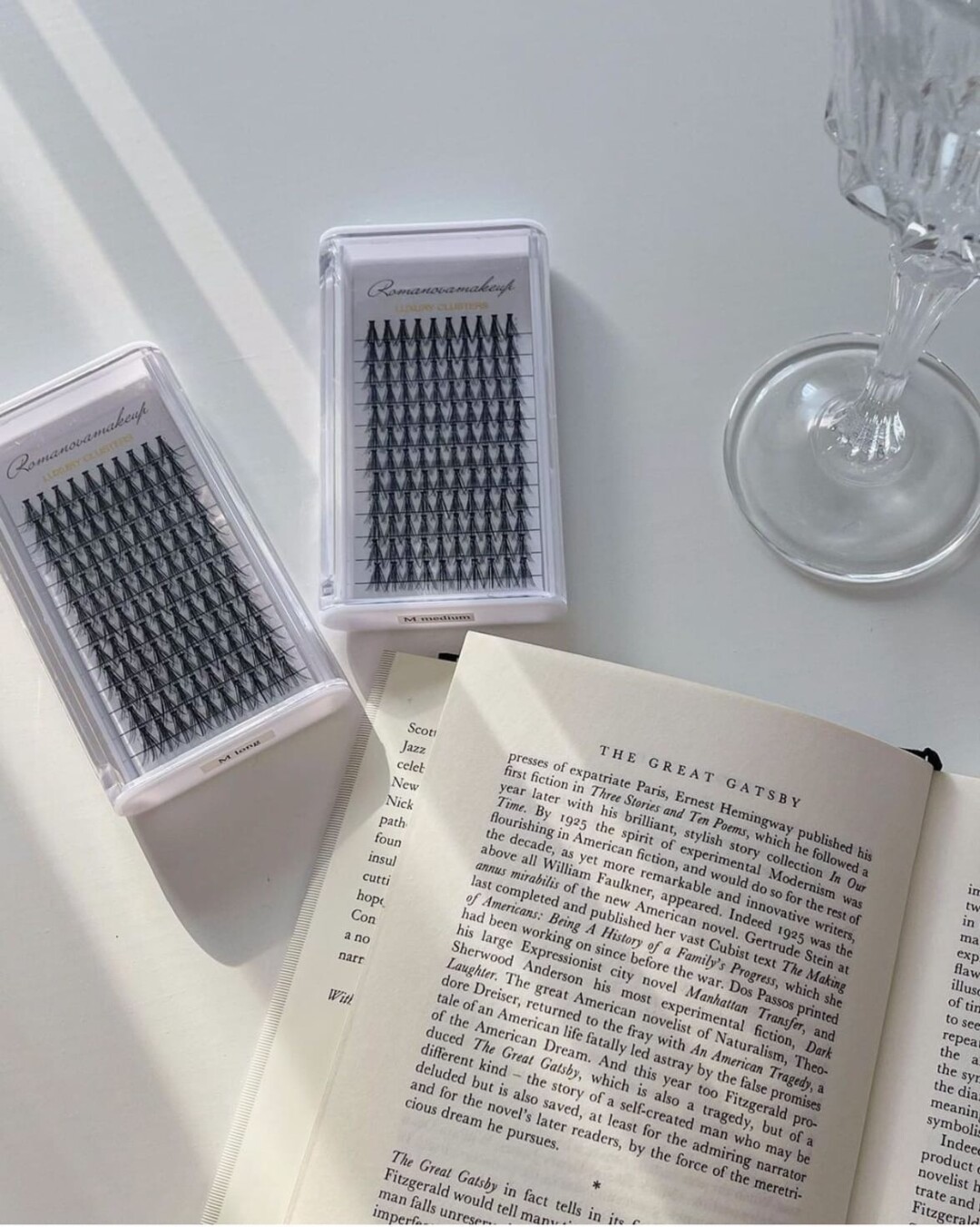 Накладные ресницы-пучки