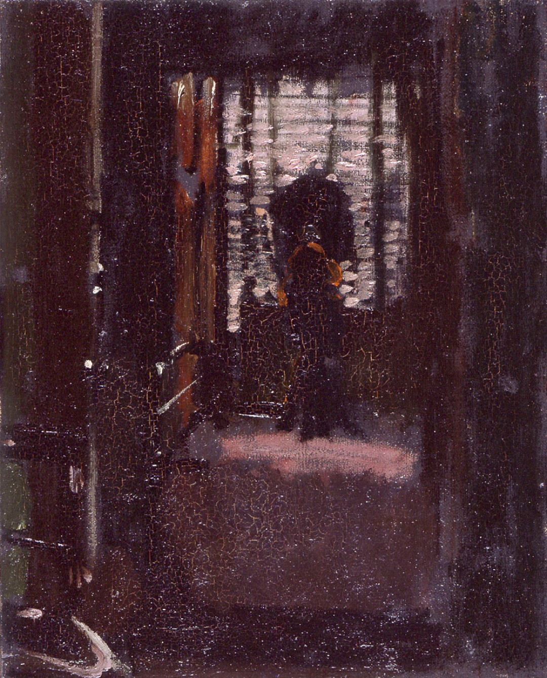 Уолтер Сикерт (1860–1942), Спальня Джека-Потрошителя, 1906–1907, холст, масло, Художественная галерея Манчестера, Манчестер, Великобритания
