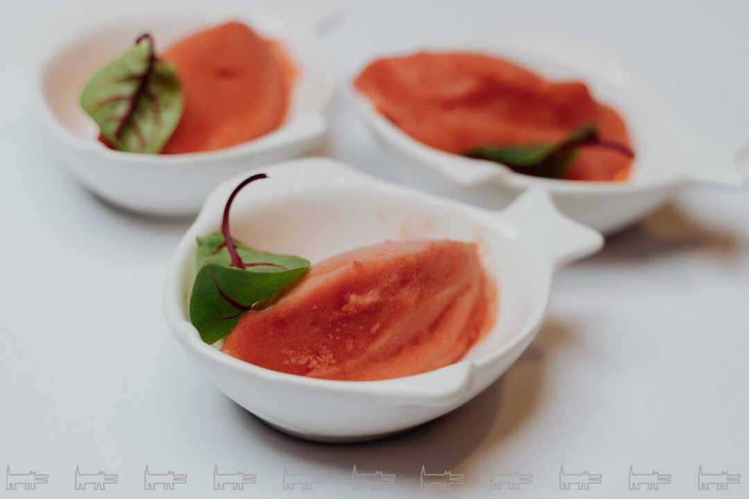 Томатный сорбет