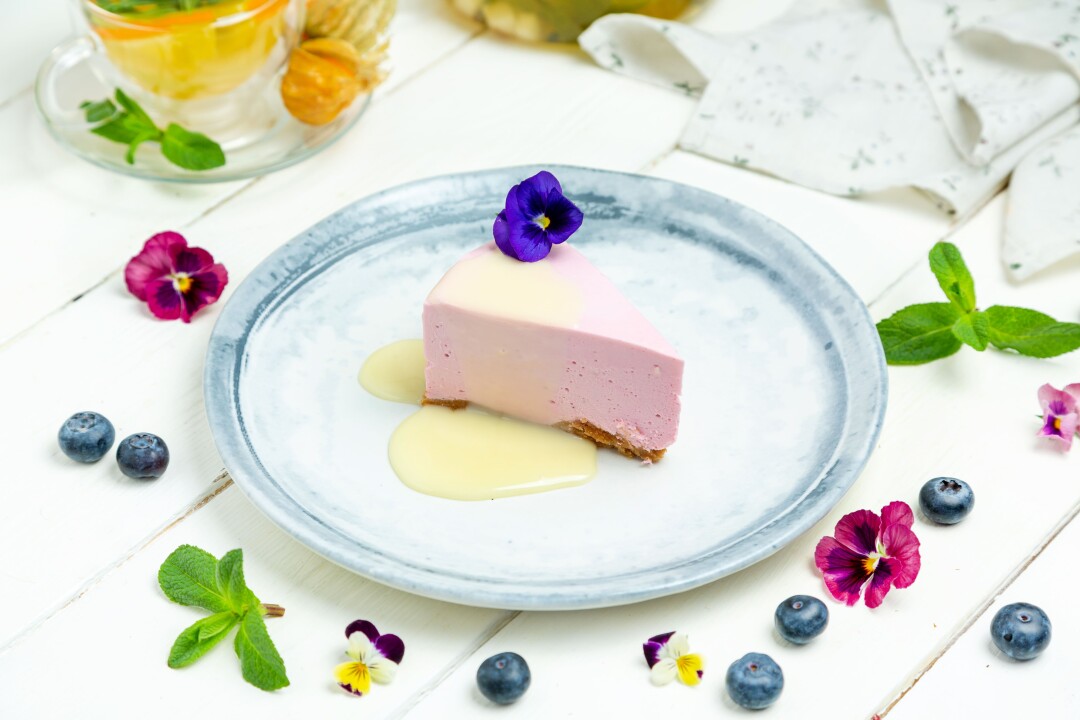 Лавандовый чизкейк, 285 рублей